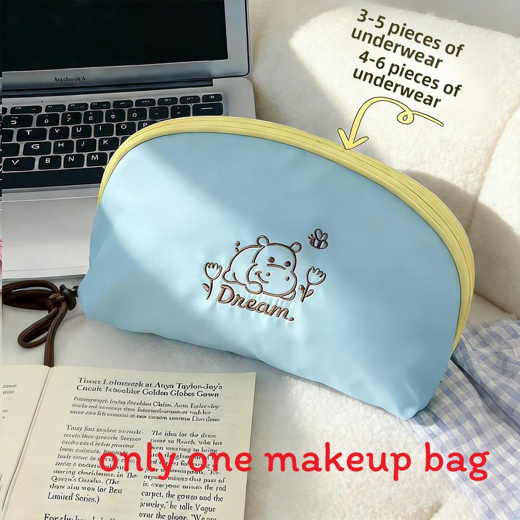 Travel Organizer Bag With Large Capacity For Clothing And Toiletries Made Of Polyester Perfect For Home And Trip Use