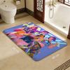 Kpop D-demon Hunters Hallway Carpet Washable Non-Slip Living Room Sofa Chairs Area Mat Kitchen Doormat Area Rug