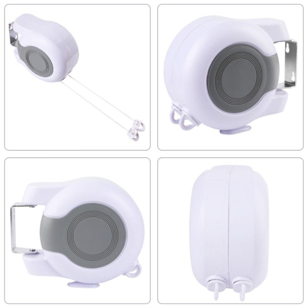 Adjustable Retractable Clothes Line Stable Clothes Drying Line Washing Landry Tool  Outdoor Use