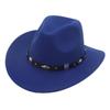 Cowboy Hat With Wide Brim And Adjustable Size For Western Dance Performances