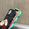 Painted Pattern Big Wave Edge Soft Silicone Material Macaron Phone Case Shockproof Protective Rubber Casing for iPhone Huawei Honor Infinix Tecno