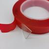 1.0mm Industrial Waterproof Heavy Duty No Reside Self Adhesive Red Film Double Sided Acrylic Foam Mounting Tape for Auto Car