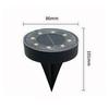 1-4PCS LED Outdoor Solar Power Floor Lamps Waterproof Underground Lamps for Lawn Decoration Garden Courtyar Decoration Lamp