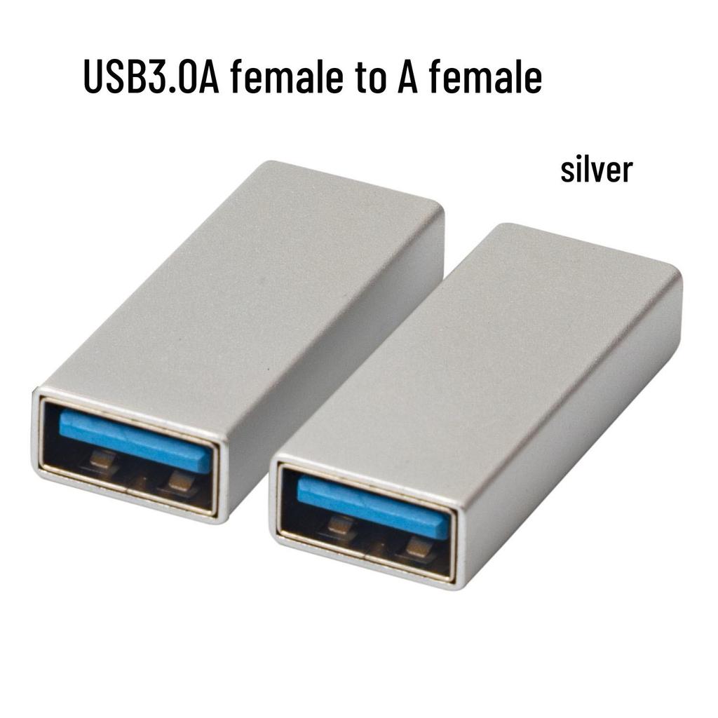 USB 3.0 to Type-C Female Adapter: Straight-Through Converter