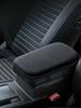 Almohadilla para Reposabrazos de Coche - Alfombrilla Gruesa de Terciopelo para Consola Central, Suave y Peluda, Proporciona Soporte Cómodo para la Conducción, Tamaño Universal