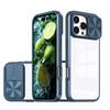 Transparente Schiebe-iPhone-Hülle für Modelle 11-17 Pro Max