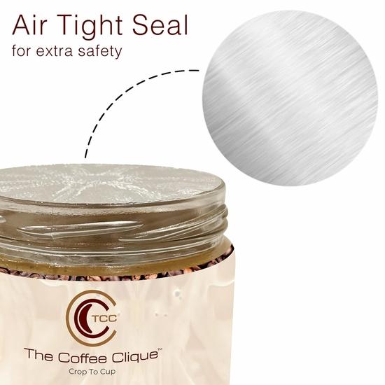 The Coffee Clique | Velvety Vanilla - 100g | Premium Instant Coffee | 100% Pure Arabica, No Chicory, No Additives | Serves 50 Rich & Flavorful Cups