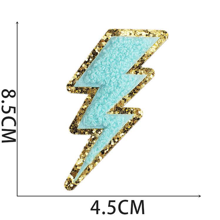 New Embroidery Cloth Sticker Rainbow Patch Sticker Love Smiley Face Computer Embroidery Chapter Boy Bag Decoration Towel Embroidery Shell