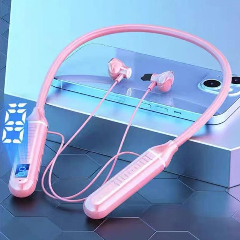 Bluetooth 5.2 Earphones Wireless Headsets Support Tf Card Play Hifi Stereo Headphones Led Waterproof Earbuds Long Standby Time