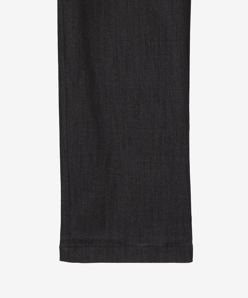 MINDBRIDGE [Couture] Denim-Like Semi-Wide Elastic Waist Pants