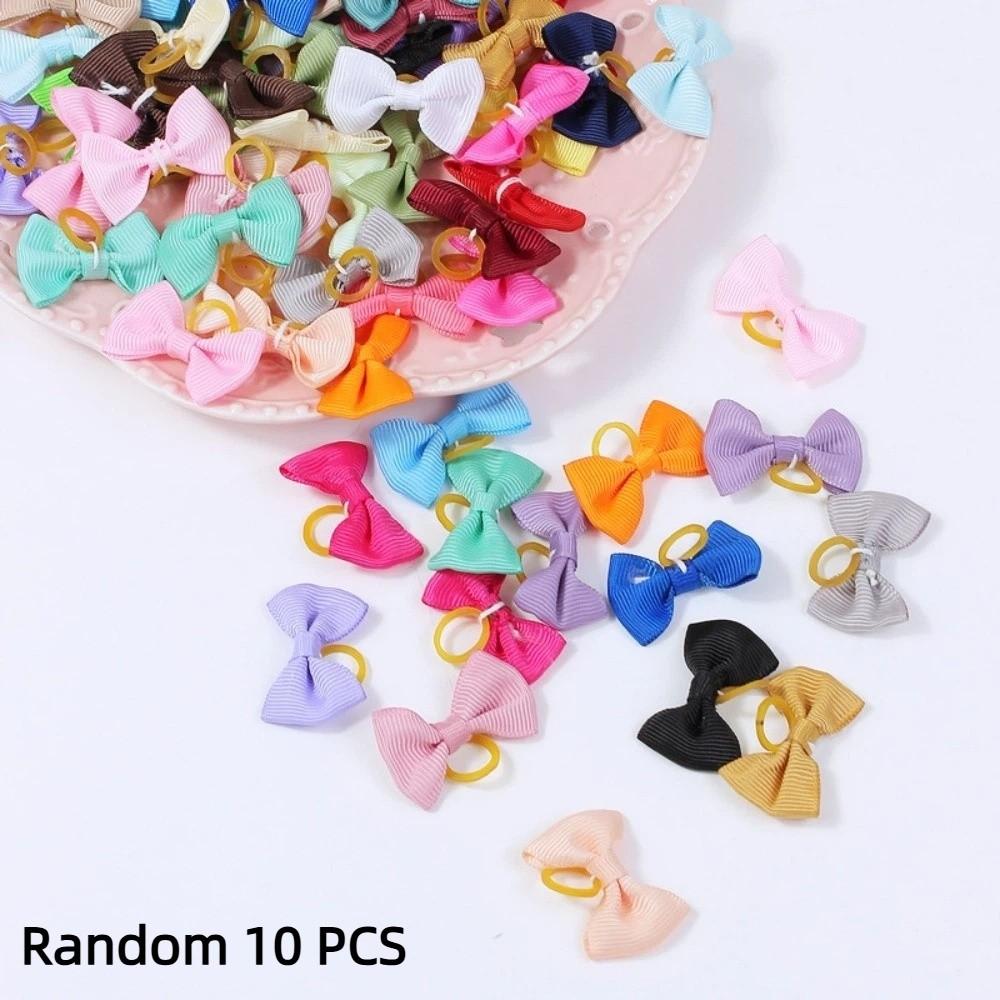 

10/20/30pcs Pet Dog Grooming Hair Bows Hairpin Small Puppy Hair Bows Solid Color Pet Hair Accessories Pet Hair Ties Daily Use
