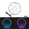 18 in 1 Car Ambient Light 64 Color Acrylic Strips 110cm 90cm 75cm 35cm 20cm Full Colors RGB Car Interior Bluetooth App Control