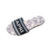 Fashion New Casual Designer Flat Slippers Fashion Woman Single Shoes Casual Shoes Female Outer Wear Letter Beach Sandals