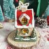 Incense Burner Holder Christmas House Tabletop Decoration Christmas Cabin Incense Holder Burner For House Home Living Room
