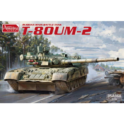 Amusing Hobby 1/35 T-80UM-2 Plastic Model Kit AMH35A068 (Tank)