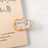 1pc Cartoon Acrylic Clip Girl Small Clips Decoration Photo Student Stationery Paper Folder Clip Snacks Sealing Clip