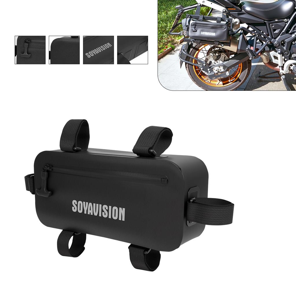 Waterproof Motorcycle Side Frame Bag Hanging Tool Storage Bumper Frame Package Repair Tool Placement Motor Accessories