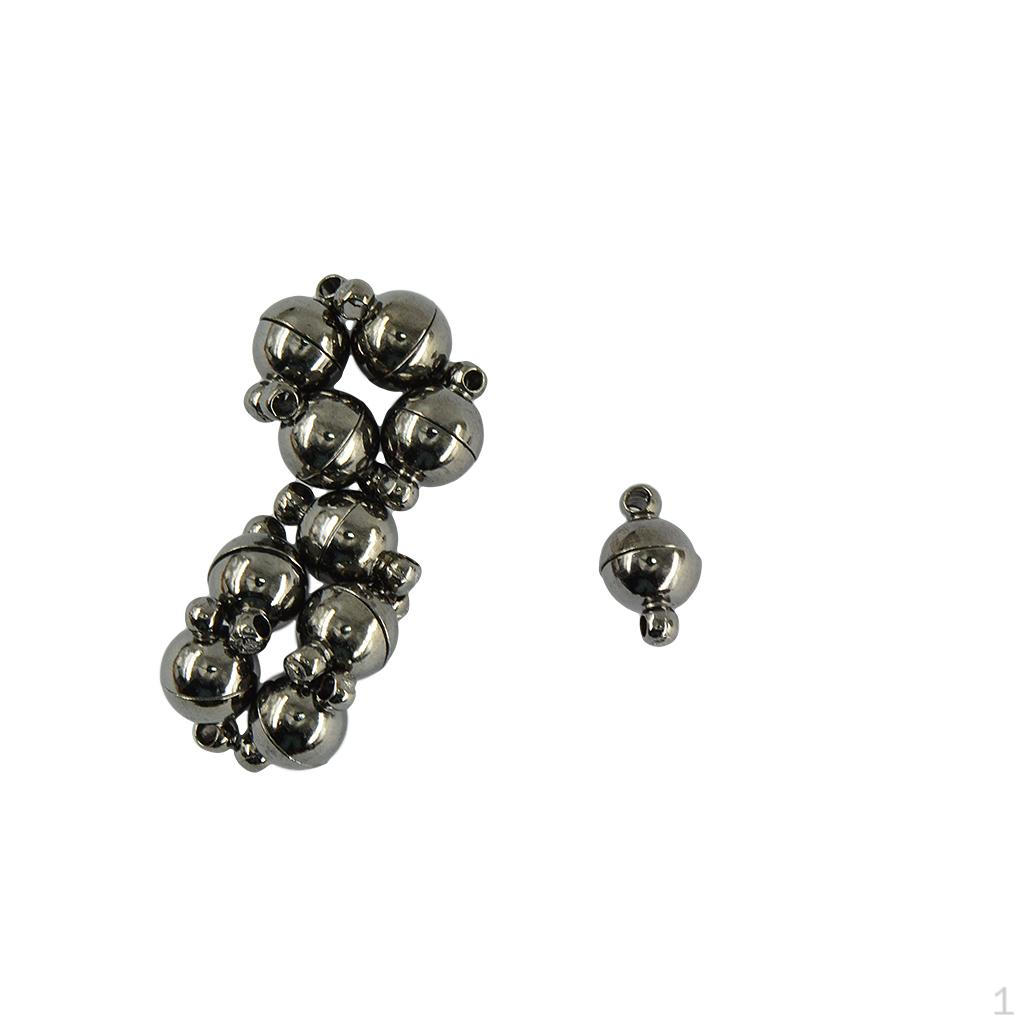 10 штук круглых застежек для изготовления украшений своими руками 8mm