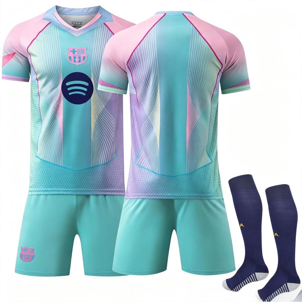 2526 Edizione Speciale Barcellona Maglia Verde Yamal Edizione Speciale Maglia da Calcio Barcellona