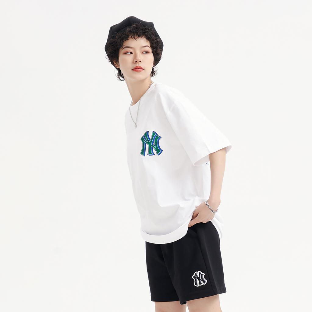 New MLB New York Yankees T Shirt Unisex White 3ATSM3033-50WHS