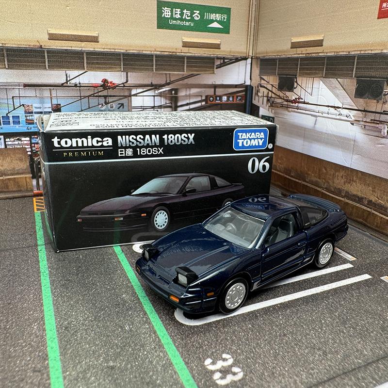 

TOMY 180SX 6# JDM Alloy Car Diecasts & Toy Vehicles Car Model Miniature Scale Model Car For Children синий