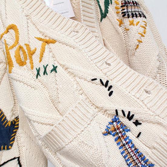Women's Winter Long Sleeve Warm Sweater Female Large Size Loose Casual Knitted Cardigan Christmas Sweater Coat