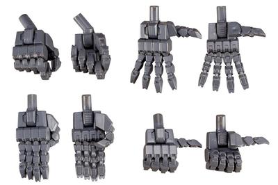 Kotobukiya Modeling Support Goods Hand Unit Wild Hand 25mm In Plastic Model M.S.G 2, Approx. Length, Non-Scale