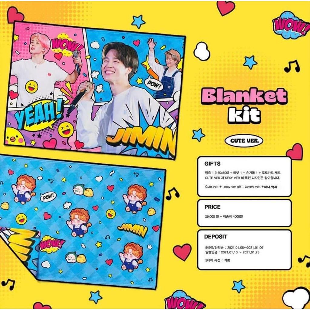 Used BTS JIMIN Jimin Blanket Master with bonus