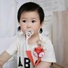 Cartoon Soother Holder Anti-lost Nipple Holder Clips Cute Baby Cloth Pacifier Chain  Children