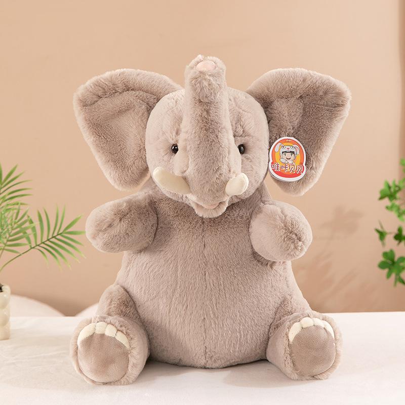 Cute Cute Hippo Plush Toy Doll Cartoon Soothing Elephant Healing and Companion Children Gift