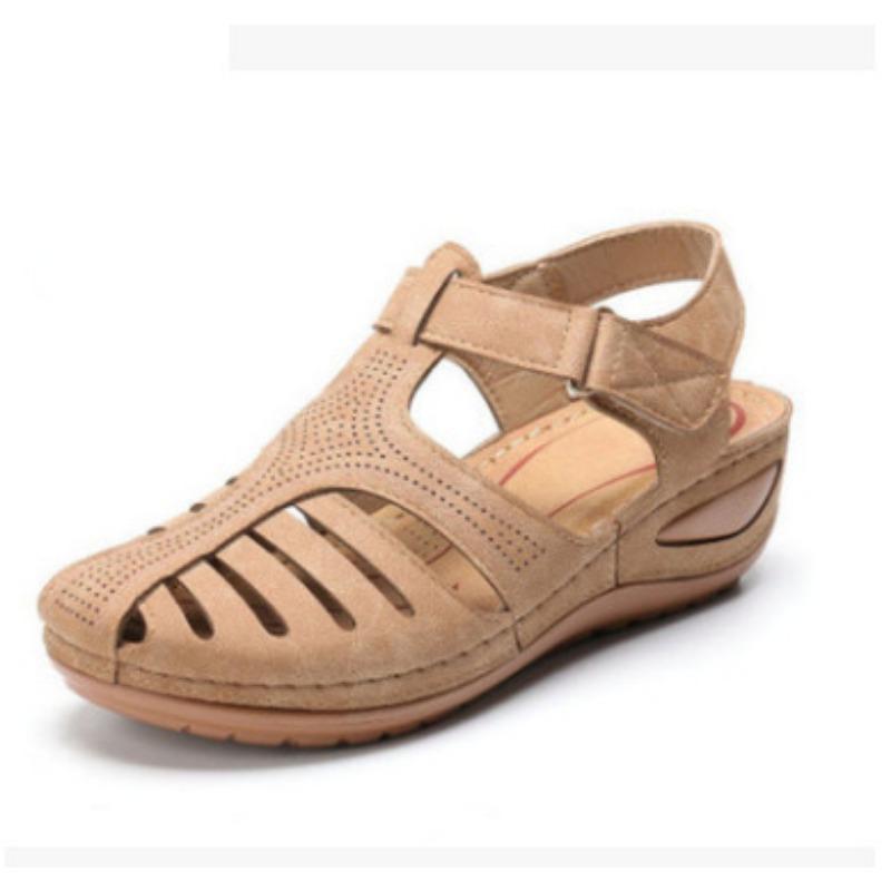 Large size cool slippers women's 20 new styles sandals round head hole sandals women