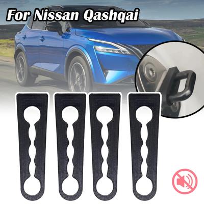 4/8 pezzi per Nissan Qashqai X-Trail Tiida Juke Serratura serranda Buffer Deadener Seal ammortizzante smorzamento protezione 2004-2020