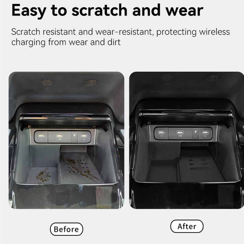For Kia Sorento MQ4 2025 2024 Wireless Silicone Pad for Car Use Anti Slip Pad for Car Use Charging Pad for Car Use