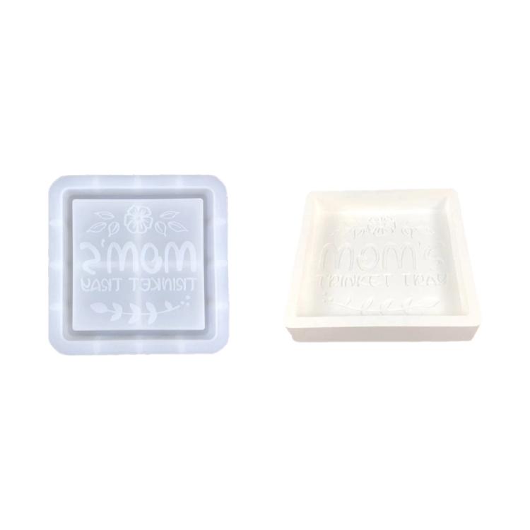 Resin Tray Mold Silicone Jewelry Tray Molds Epoxy Resin Casting Molds Storage