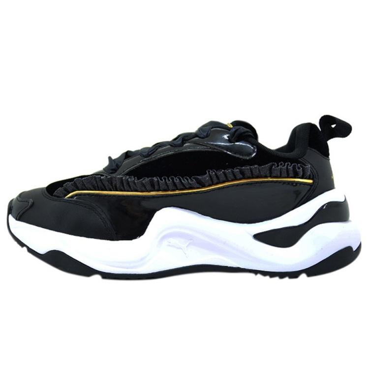 (WMNS) PUMA Charlotte Olympia x Rise NU Black Ruffle Trim Women s 374338-01 EU 38