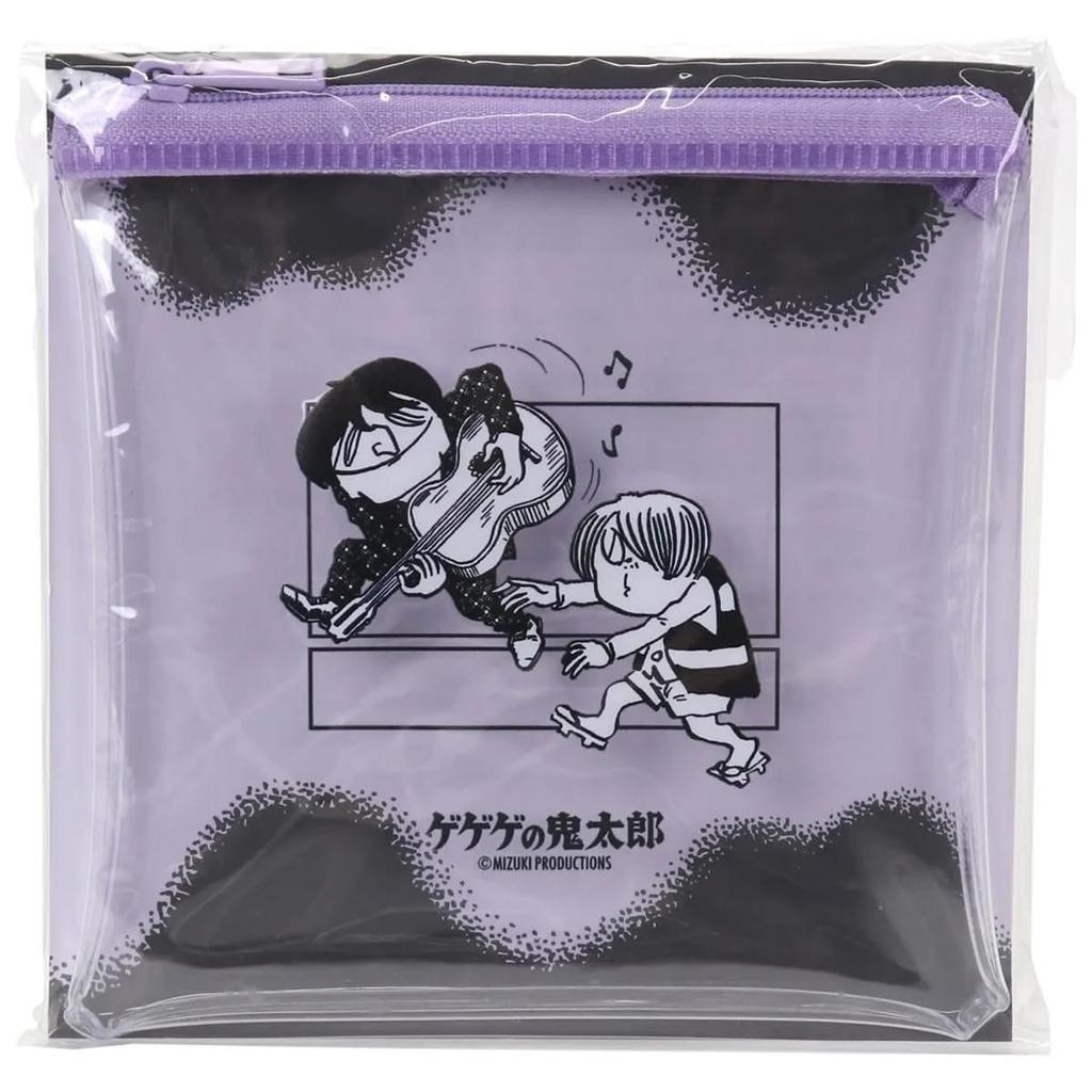 Yokaisha Gegege no Kitaro Clear Pouch/Waterproof Pencil Case/Amenity Bag by Shigeru Mizuki (Vampire Elite)