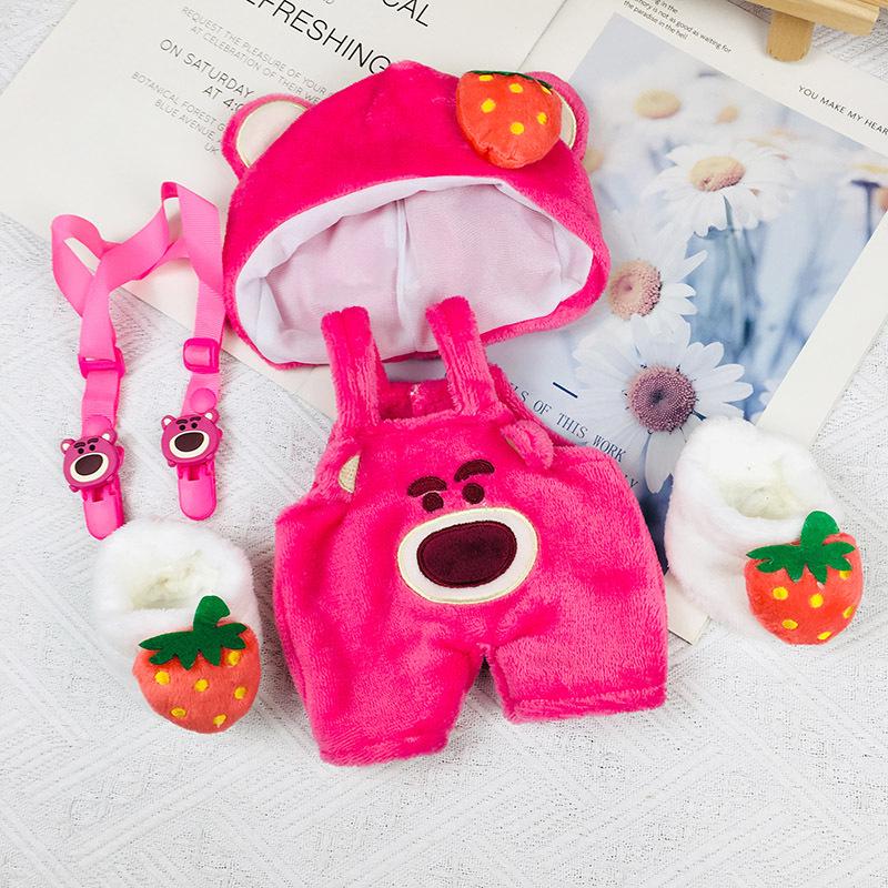 Medium 30cm Handmade Doll Clothes for Jointed Bear - S Size Belle Lulu Outfit Gift for Girls