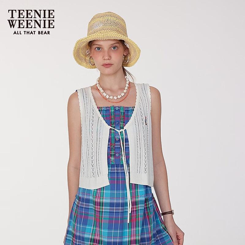 Teenie Weenie Women's Sleeveless Knit Cardigan