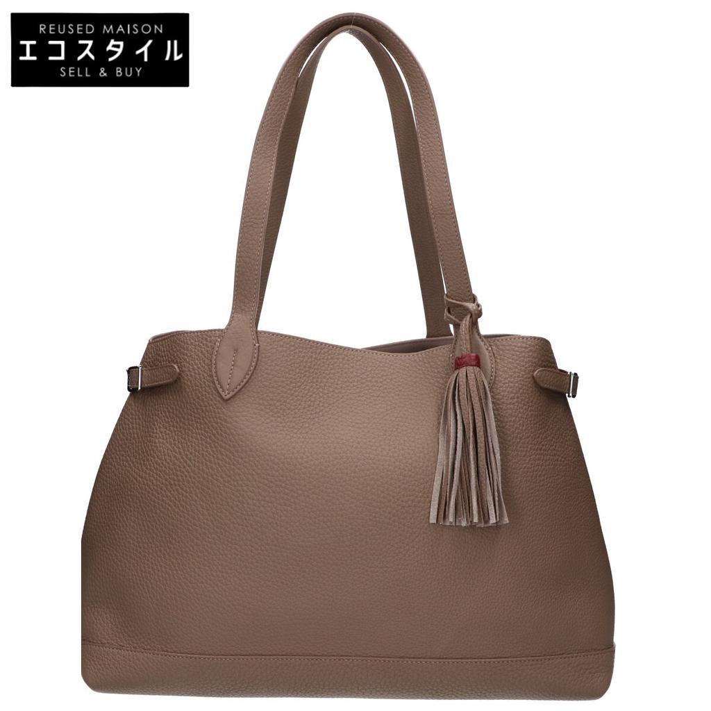 ACATE [Good Condition] ACT-LODOS2 LODOS 2 Rhodes 2 Tote Bag TaupeUsed