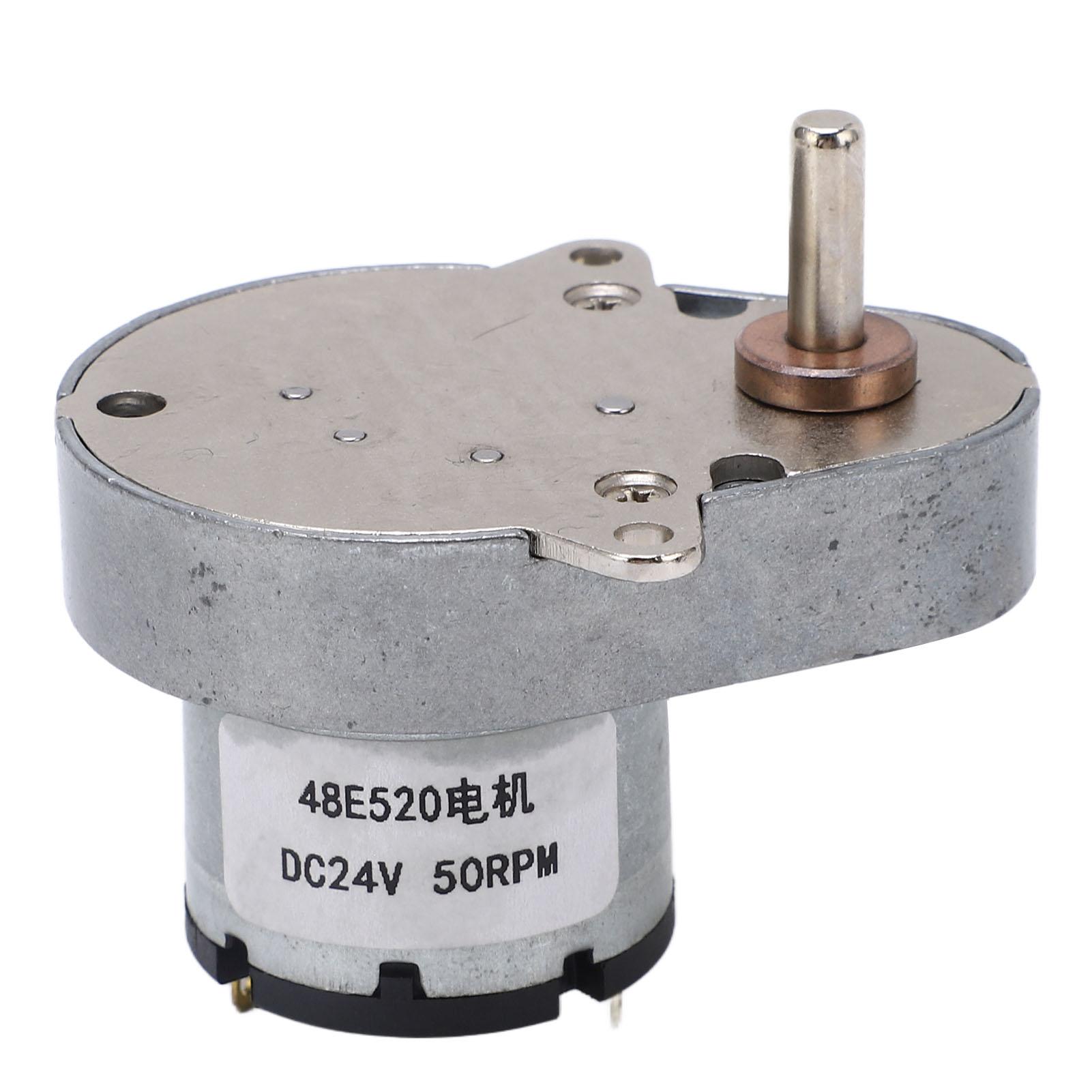 

Мотор-редуктор DC 24V 50RPM Редукторний двигун із легованої сталі для роботизованого обладнання