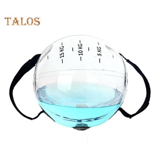 Water Weights Aqua Bag with Handle Transparent PVC Fitness Water Ball Weighted Inflatable Strength Training Sandbag Alternative Exercise Water-Filled