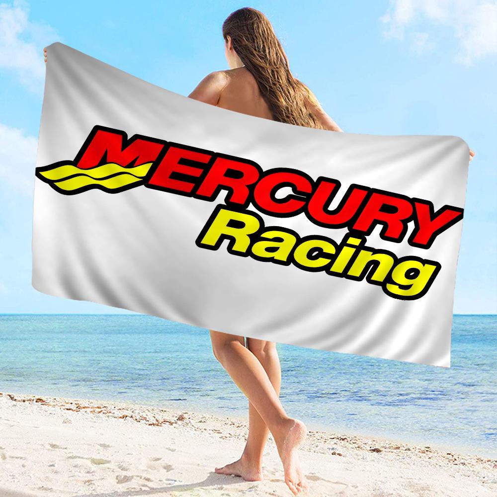 M-Mercury Racing Handtuch Mikrofaser Strandhandtuch Saugfähig Schnelltrocknend Weich Yoga Schwimmen Resort Bergsteigen Handtuch