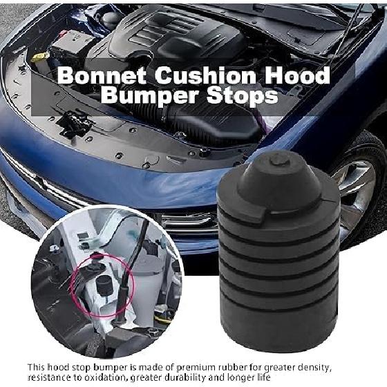 Genuine Hood bumper Stopper Rubber - Engine Hood Support Pad High Elastic Rubber Cushion Compatible with Nissan xterra Tiida Sylphy -2PCS
