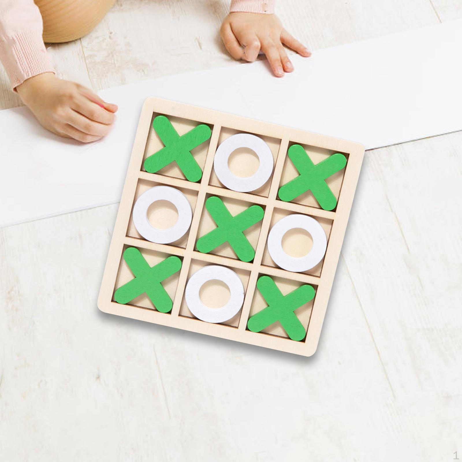 

Хрестики-нулики Настільна гра Головоломки Головоломки Розваги Інтерактив для хлопчиків Дівчата Журнальний столик green white