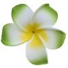 Women Girls Foam Plumeria Flower Hair Clip