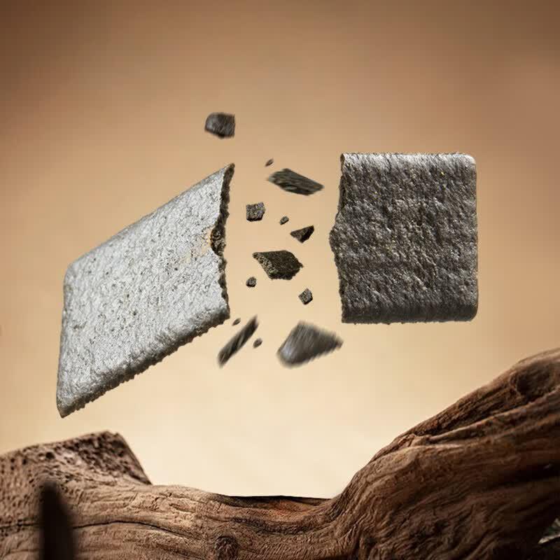 Yan Zhi Fang Black Truffle & Black Sesame Cheese Crisps with Red Ginseng