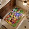Cartoon D-Doras The Explorer Theme Room Mats Retro Multiple Choice Living Room Kitchen Rug Non-Slip Welcome Rug