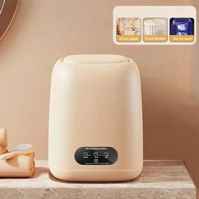 9L Mini Washing Machine for Socks Underwear Panties Children's Clothes Portable Socks Ultrasonic Small Washer with Spin Dryer
