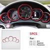 Interior Accessories For Porsche Cayenne 911 Panamera 2010-2015 2016 Car Dashboard Cover Trim Carbon Fiber Style Parts