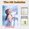 Disney Pearl Painting Frozen Anna Portrait for Beginners and Adults, DIY Pearl Diamond Art Painting Kit for Home Wall Decor Gifts